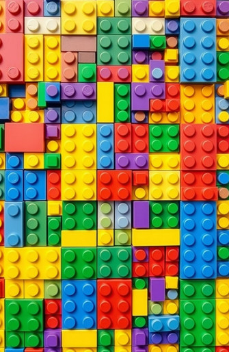 Lego Brick Wallpaper