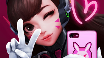 D Va Cute Overwatch Game Art 4k Wallpaper iPhone HD Phone 2220h