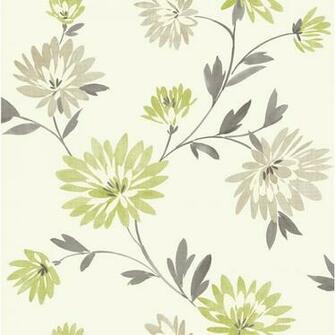 Marbella Green Wallpaper At Wilko