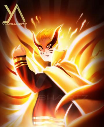 Naruto Baryon Mode By Yashartz