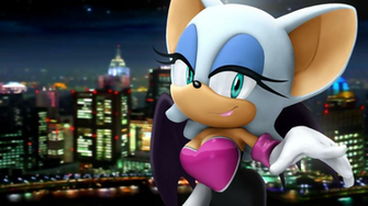 Rouge The Bat By Light Rock