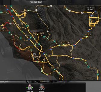 Satellite Image Background For The Map Mod Ats American