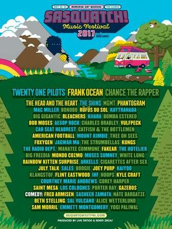 Frank Ocean And Chance The Rapper To Headline Sasquatch