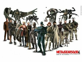 Metal Gear Solid Characters Wallpaper Fan S