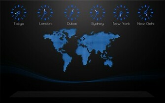 World Map On Your Desktop Creative Designs Wallpaper HD
