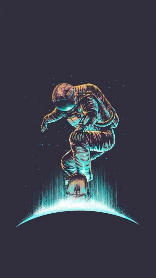 Astronaut Phone Wallpaper