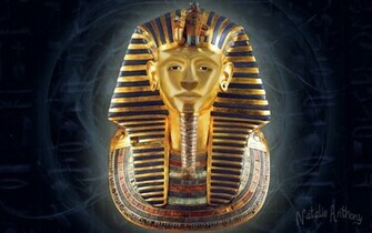 King Tut Golden Mask Wallpaper