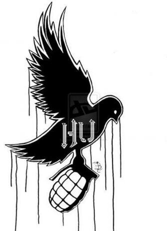 Hollywood Undead Dove And Grenade Logo By Starfallenwolf