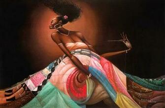 Stunning Black Woman Paintings And Illustrations By
