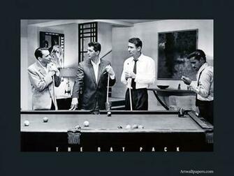 The Rat Pack Gt Artwallpaper Silver Screen