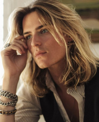 Tom Matou On Drip In Long Hair Styles Men
