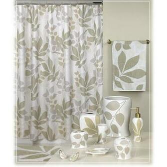 Image Bathroom Shower Curtains And Matching Accessories Pc