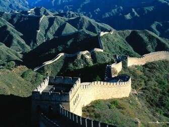 Great Wall Of China Art Print Poster Wallpaper