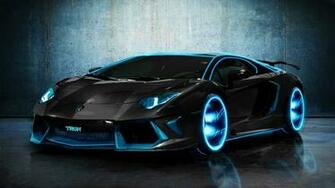 Tron Lamborghini Aventador Wallpaper HD 1080p Pictures Photos