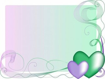 Cute Hearts Colorful Gradient Powerpoint Background Ppt