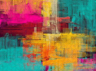 Abstract Background Texture 2d Illustration Expressive Handmade