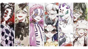 Kimetsu No Yaiba Villains Upper Moons 4k Wallpaper