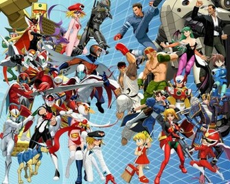 Tatsunoko Vs Wallpaper Desktop Background