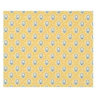 Blue Gold Wallpaper French Country Pierre Deux Found On Polyvore