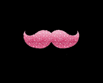 Glitter Pink Mustache Png Desktop Icon By Catgotswagg