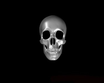 Scary Skulls Wallpaper Smooth Skull