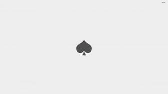 Spades Wallpaper Minimalistic