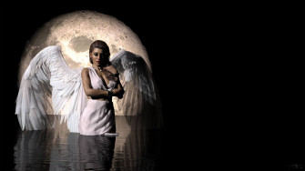 Partial Eclipse Wallpaper Modest Version By 3d4u2c