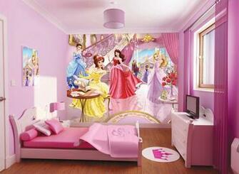 Beauty Disney Princess Wallpaper For Girl Kids Room