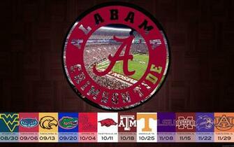 Alabama Football Schedule Wallpaper