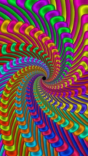 Trippy iPhone Wallpaper Net