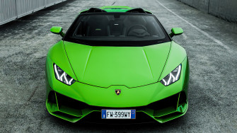 Lamborghini Huracan Evo Spyder Phone Wallpaper HD Cars
