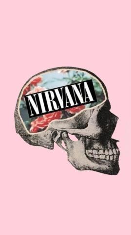 Nirvana iPhone Wallpaper On