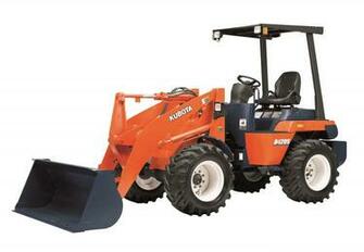 Kubota R420s Wheel Loader HD Wallpaper Background Image