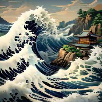 Japan Wave Wallpaper