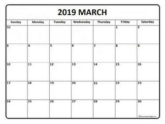 Blank March Calendar Wallpaper Floral Cute For Desktop