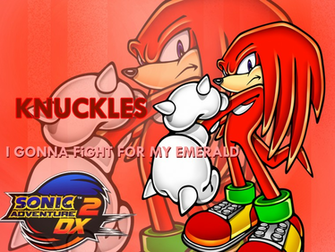 Sonic Adventure Dx Knuckles Wallpaper Background