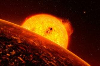 Ultra HD Wallpaper Space A Star Corot 7b Exoplanet