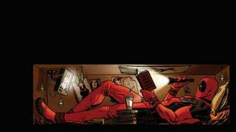 Deadpool Reading Google Skins Background