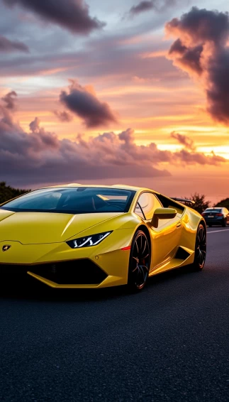 Yellow Lamborghini Wallpaper