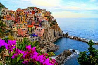 Wallpaper Vernazza Italya City Sea Desktop