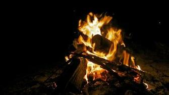 Wallpaper Bonfire Fire Flame
