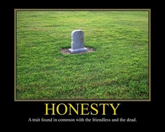 Honesty Motivational Poster By Davinci41