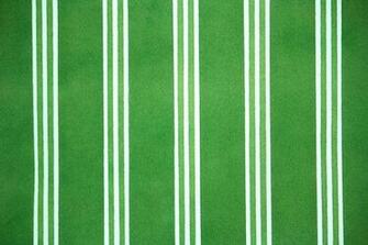 S Vintage Flocked Wallpaper Green Stripe