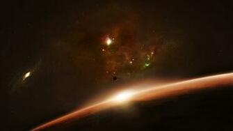 Outer Space Nebulae Desktop Pc And Mac Wallpaper