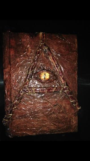 My Very First Necronomicon Painting Art Evil