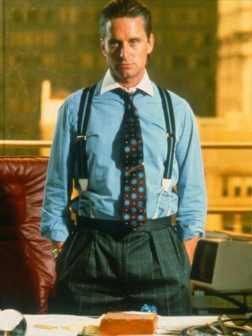 Gordon Gekko Michael Douglas Wallpaper Photo Background