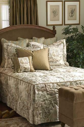 Bed Calico Corners Custom Made Bedspread Vintage Heating Pad