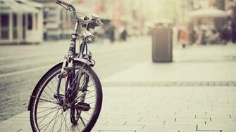 Vintage Bicycle Ad Wallpaper