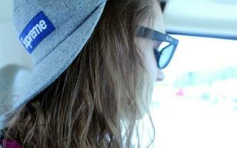 The Girl Wearing A Cap Supreme Wallpaper And Image