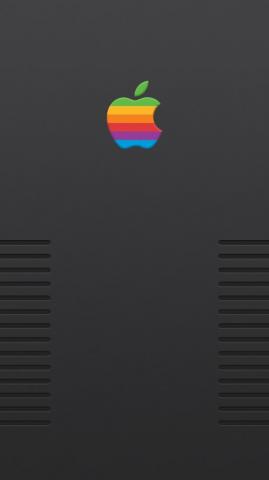iPhone Retro Apple Wallpaper